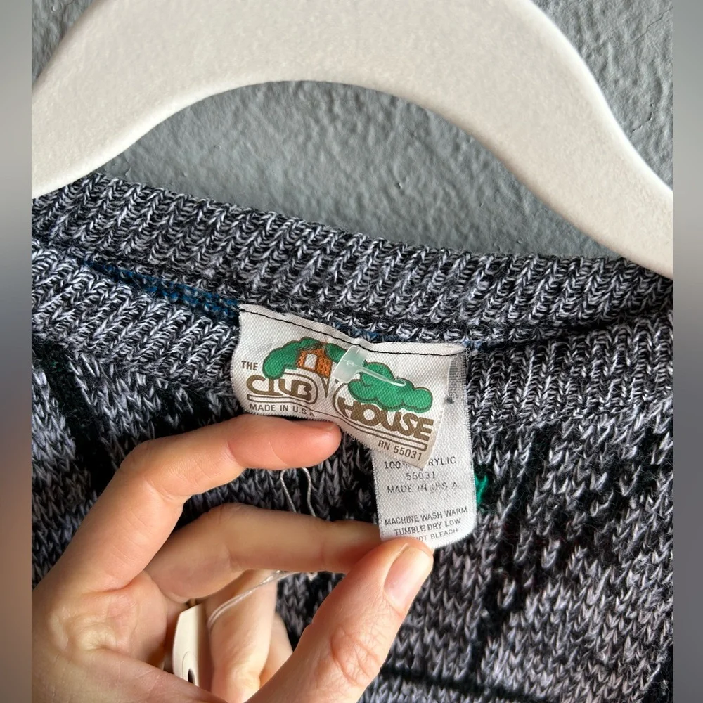 Vintage The Club House, Boys Sweater, 3T, Acrylic - Picture 6 of 7